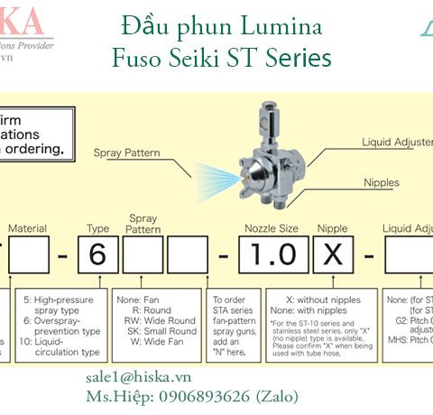 Súng phun Lumina Fuso Seiki ST series
