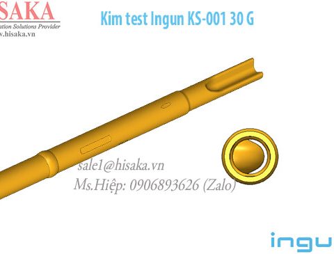 Kim test Ingun KS-001 30 G , Ingun receptacle KS