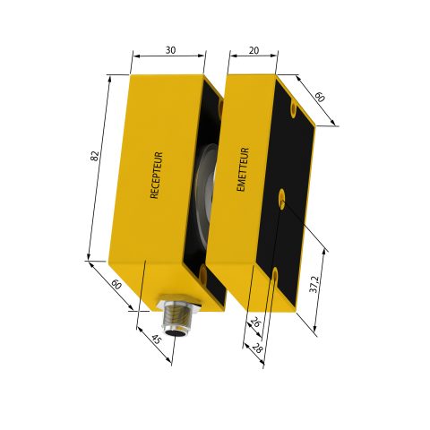 Công tắc khóa điện từ Comitronic SM1