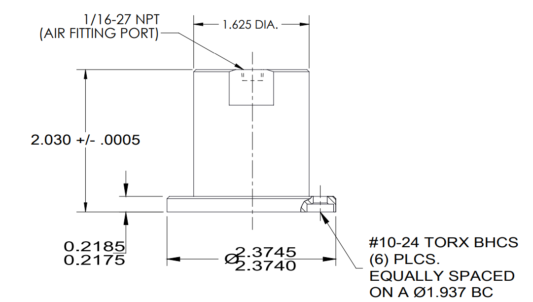 Thông số kỹ thuật Khóa xi lanh mini PD375F Segen