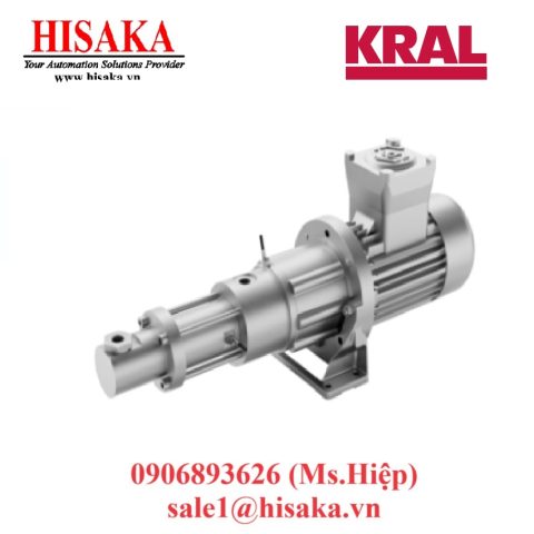Máy bơm trục vít KRAL F