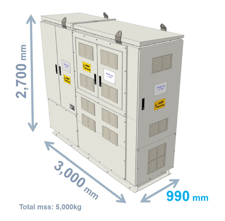 Kích thước thiết bị đóng cắt kim loại RMU Togami