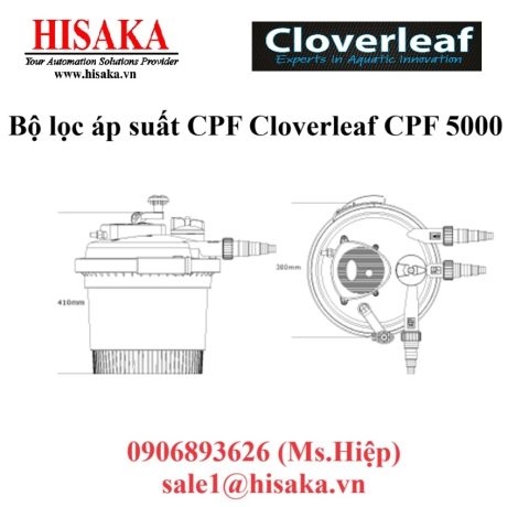 Bộ lọc áp suất CPF Cloverleaf CPF 5000