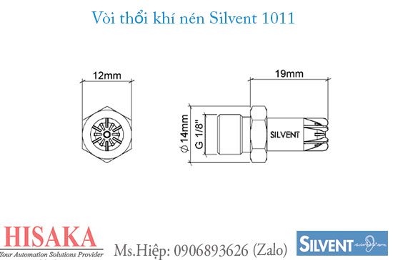 Air nozzle Silvent 1011
