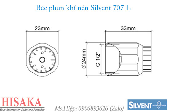 béc phun silvent 707 L