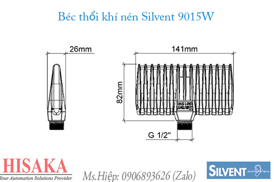 Đại lý béc phun Silvent 9015W