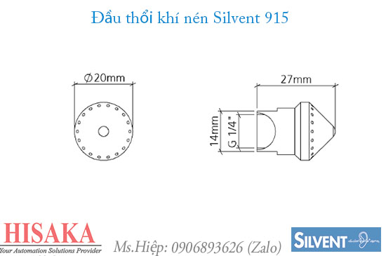 Air nozzle Silvent 915