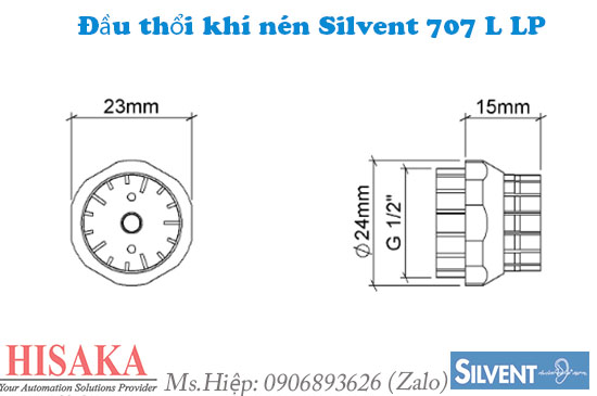 Air Nozzle Silvent 707 L LP