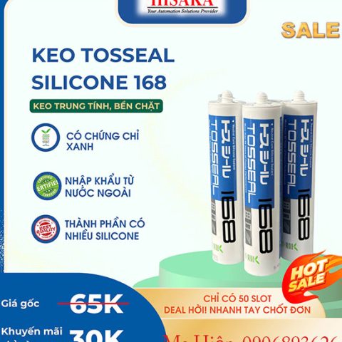Keo silicone Tosseal 168