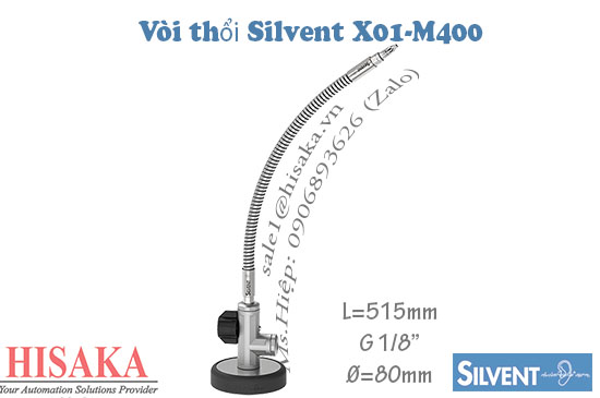 Vòi thổi Silvent X01-M400
