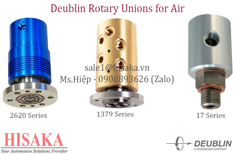 Khớp nối Deublin - Dueblin rotary unions for air