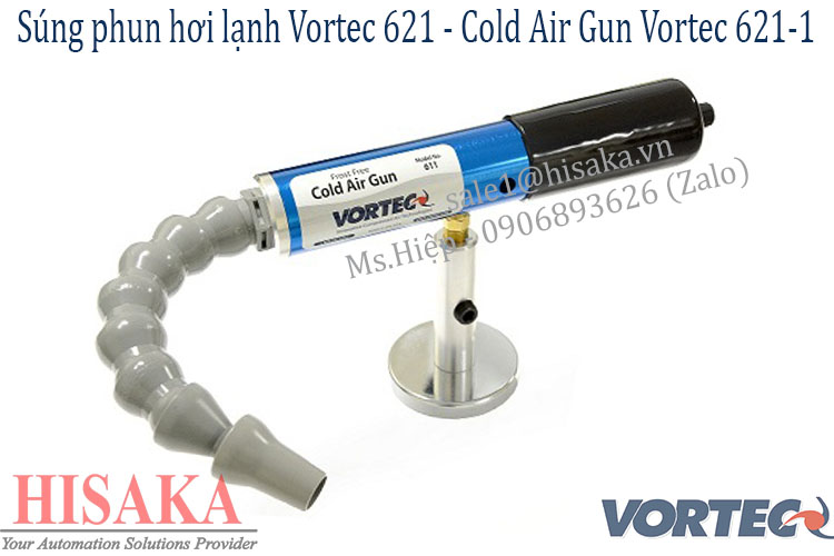Frost-free cold air gun Vortec 621