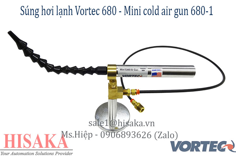 Súng phun hơi lạnh mini Vortec 680