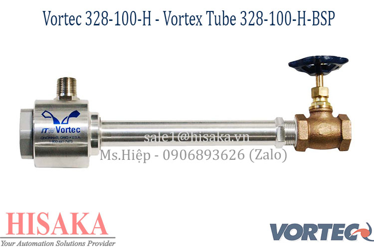 Vortex Tube Vortec 328-100-H