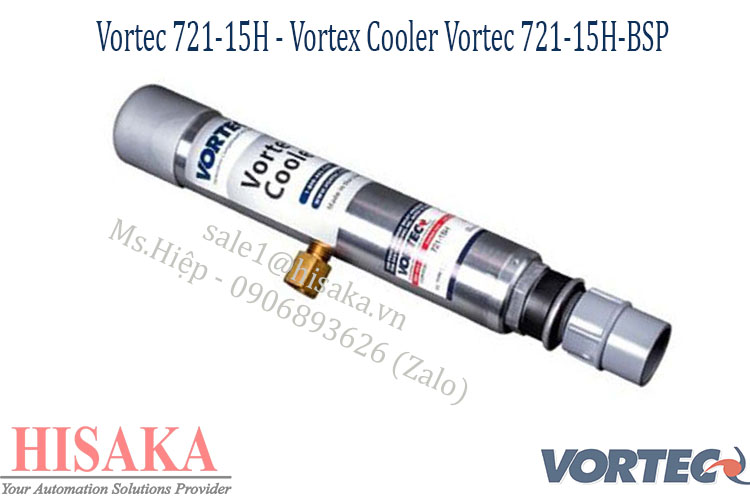 Vortex cooler Vortec 721-15H-BSP