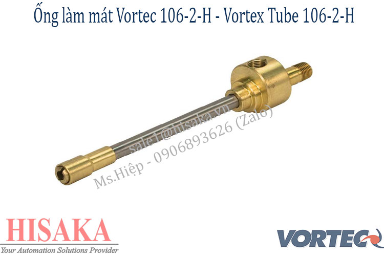 Ống làm mát Vortex Tube Vortec 106-2-H