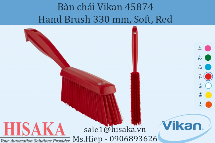 Hand brush soft Vikan 45874