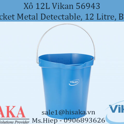 Xô Vikan 56943 | Bucket Metal Detectable 12L Vikan 56944