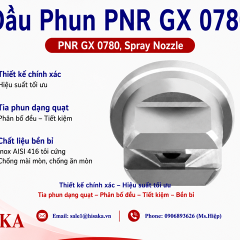 Đầu phun PNR GX 0780