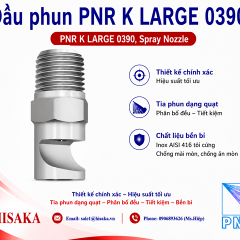 Đầu phun PNR K LARGE 0390