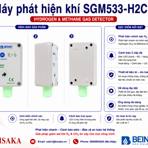 Máy phát hiện khí SGM533-H2CH
