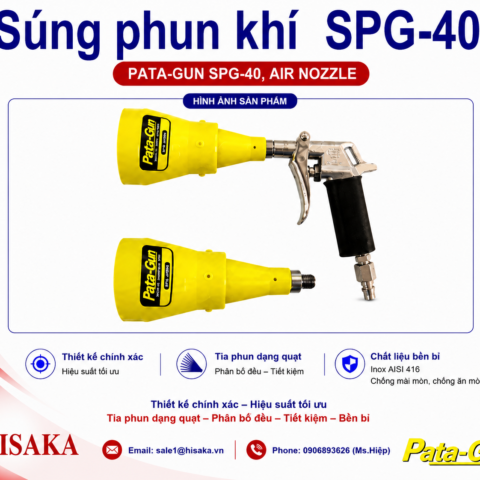 Súng phun khí SPG-40| Pata-Gun SPG-40