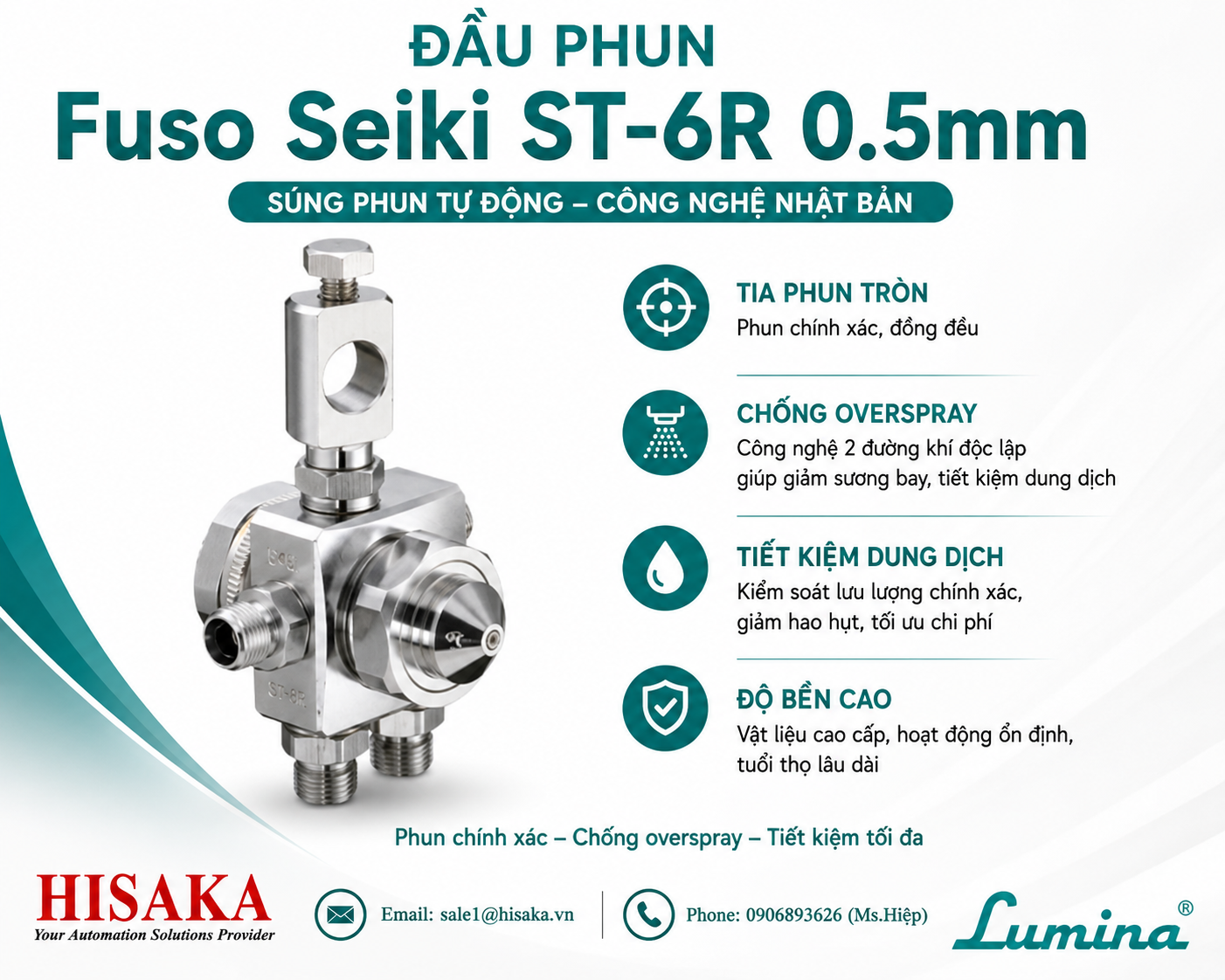 Đầu phun Fuso ST-6R 0.5mm