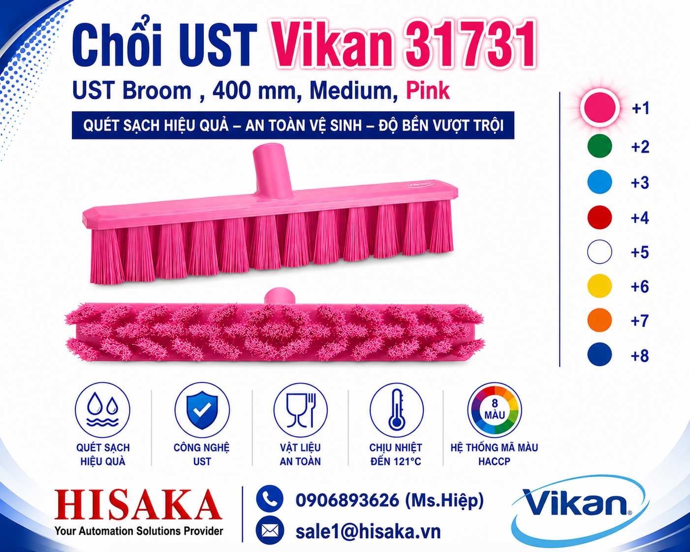 Chổi UST Vikan 31731