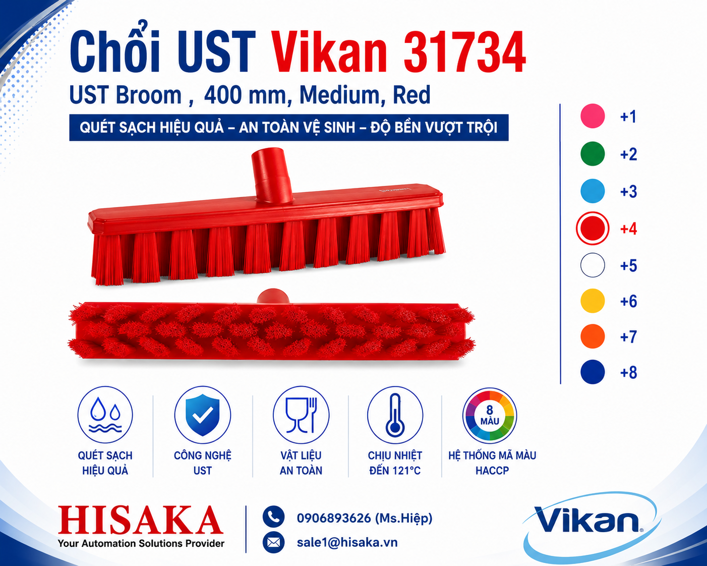 chổi UST Vikan 31734