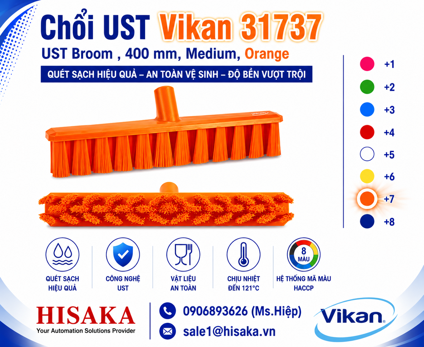 Chổi UST Vikan 31737