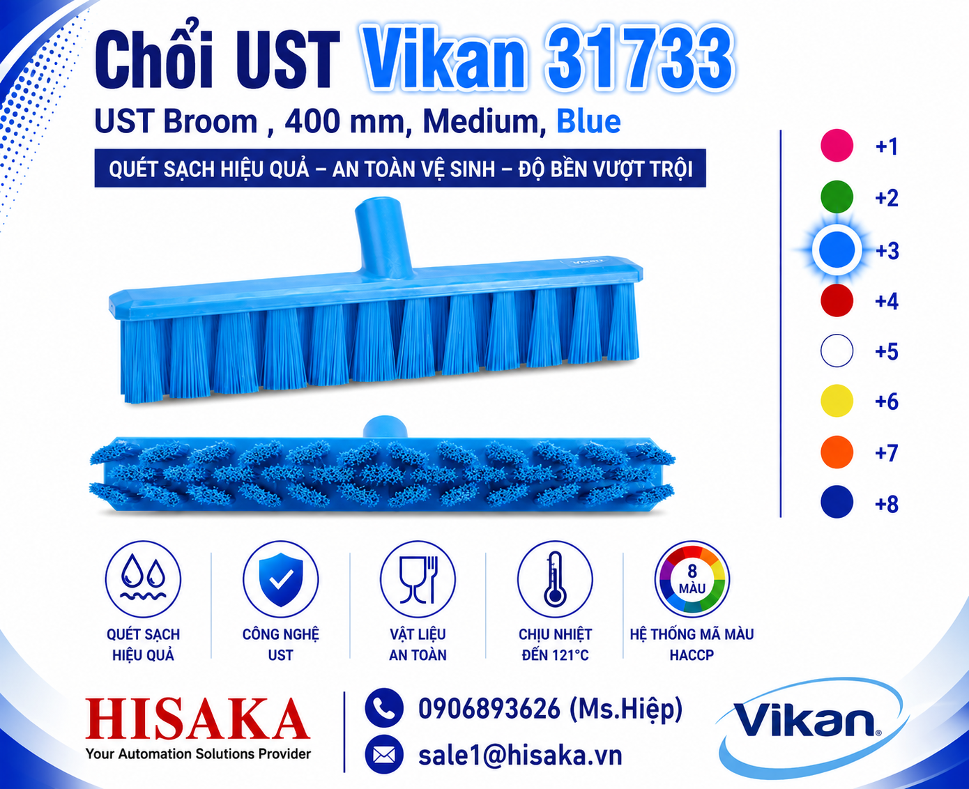 chổi ust Vikan 31733